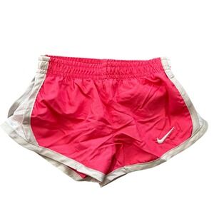 Nike‎ Kids Dri-FIT Running Shorts Pink White Toddler 18M New